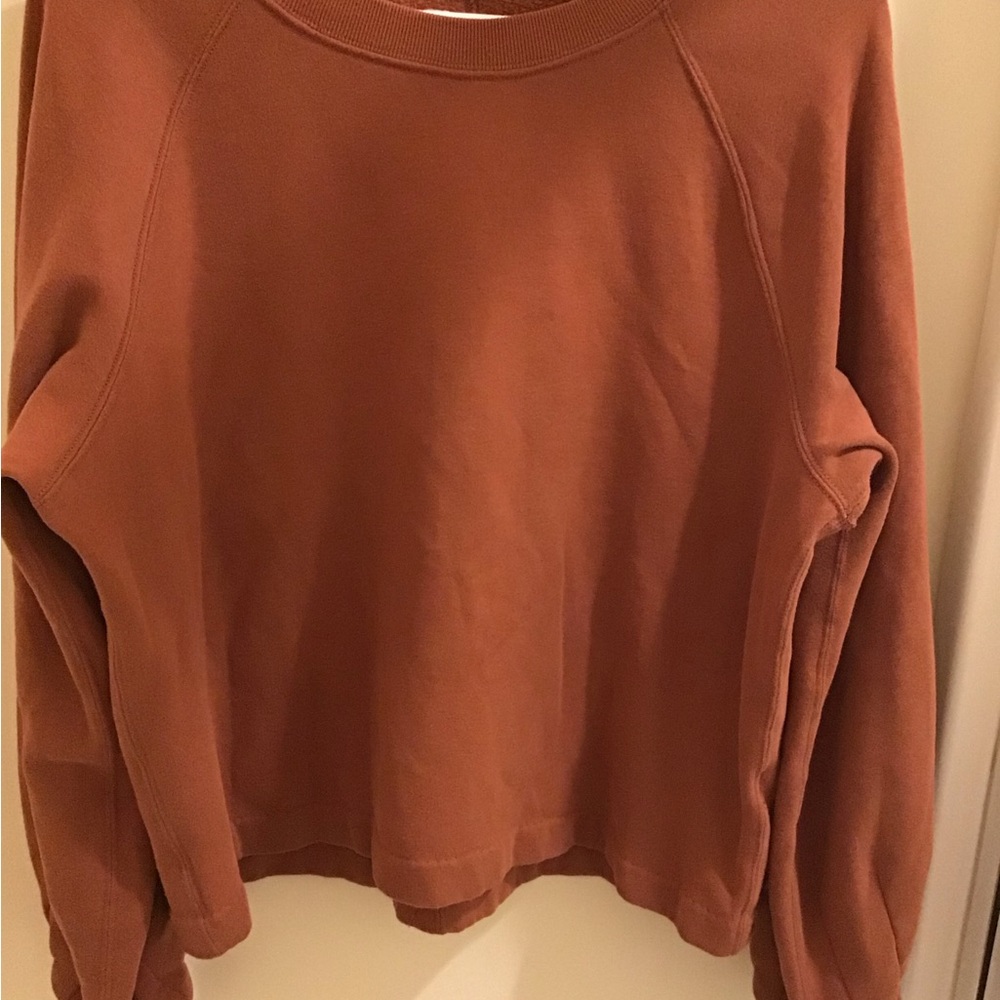 Abercrombie & Fitch Rust Brown Sweatshirt EUC